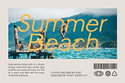CS Fortune – Display Font, a Sans Serif Font by Craft Supply Co. (Thumbnail 6 of 8)