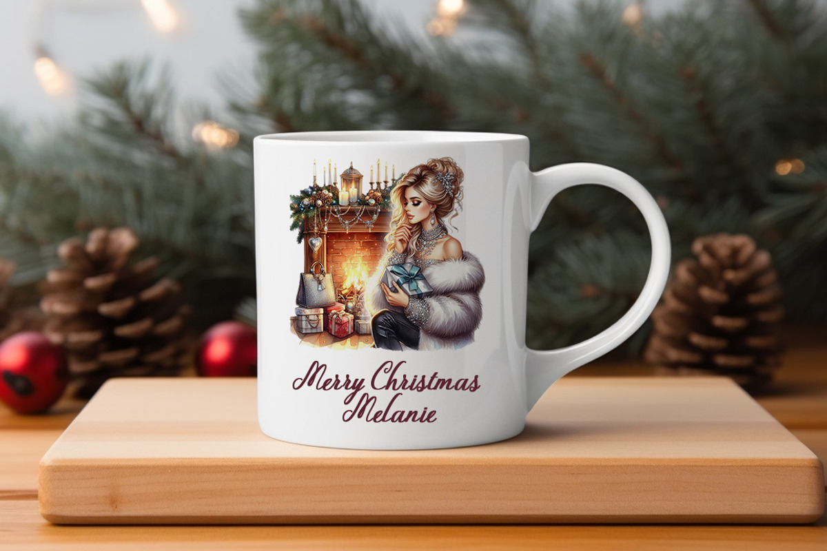 Christmas fashion Girl diamonds png, a Seasonal Illustration by FITALARTSNEDIGI (Photo 9 of 10)