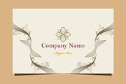 Natural Floral Business card, a Marketing Template by sekitarief (Thumbnail 1 of 3)