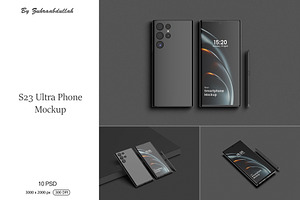 S23 Ultra Phone Mockup