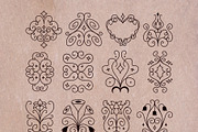 Ornate Floral Frames & Flourishes, an Object Graphic by venimo (Thumbnail 12 of 14)