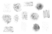 Subtle texture Photoshop brushes, a Brush Add-On by Little Bean (Thumbnail 2 of 6)