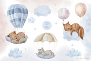 Cute Sleeping Animals., an Animal Illustration by Designwork (Thumbnail 3 of 17)