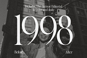 The Avenue Editorial, a Serif Font by Zane Studio (Thumbnail 12 of 19)