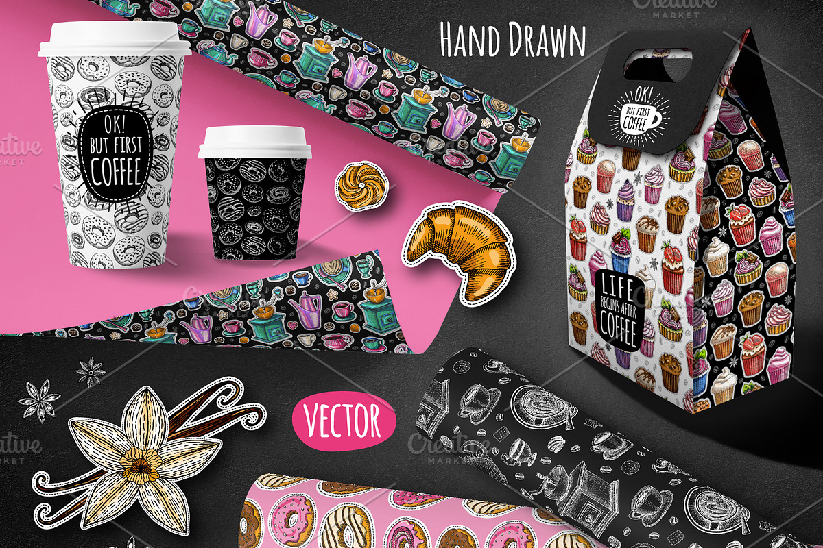 Big Coffee & Sweets Collection, a Brochure Template by Iraida_Bearlala (Photo 8 of 8)