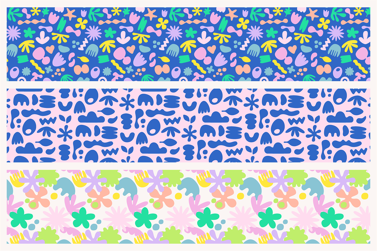 Organic Seamless Pattern Collection, a Pattern Graphic by studiokokomo (Photo 6 of 8)