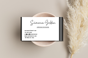 Minimalist Business Card Template, a Business Card Template by SimoDigitalArt (Thumbnail 8 of 11)