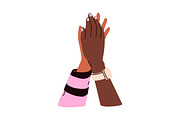 Friend hands together. Friendship, an Illustration by Good Studio (Thumbnail 5 of 12)