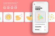 Coronavirus | 16 Flat Icons Set, an Icon by Alex Blogoodf (Thumbnail 10 of 12)