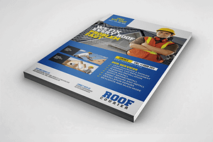 Roofing Service Flyer Template