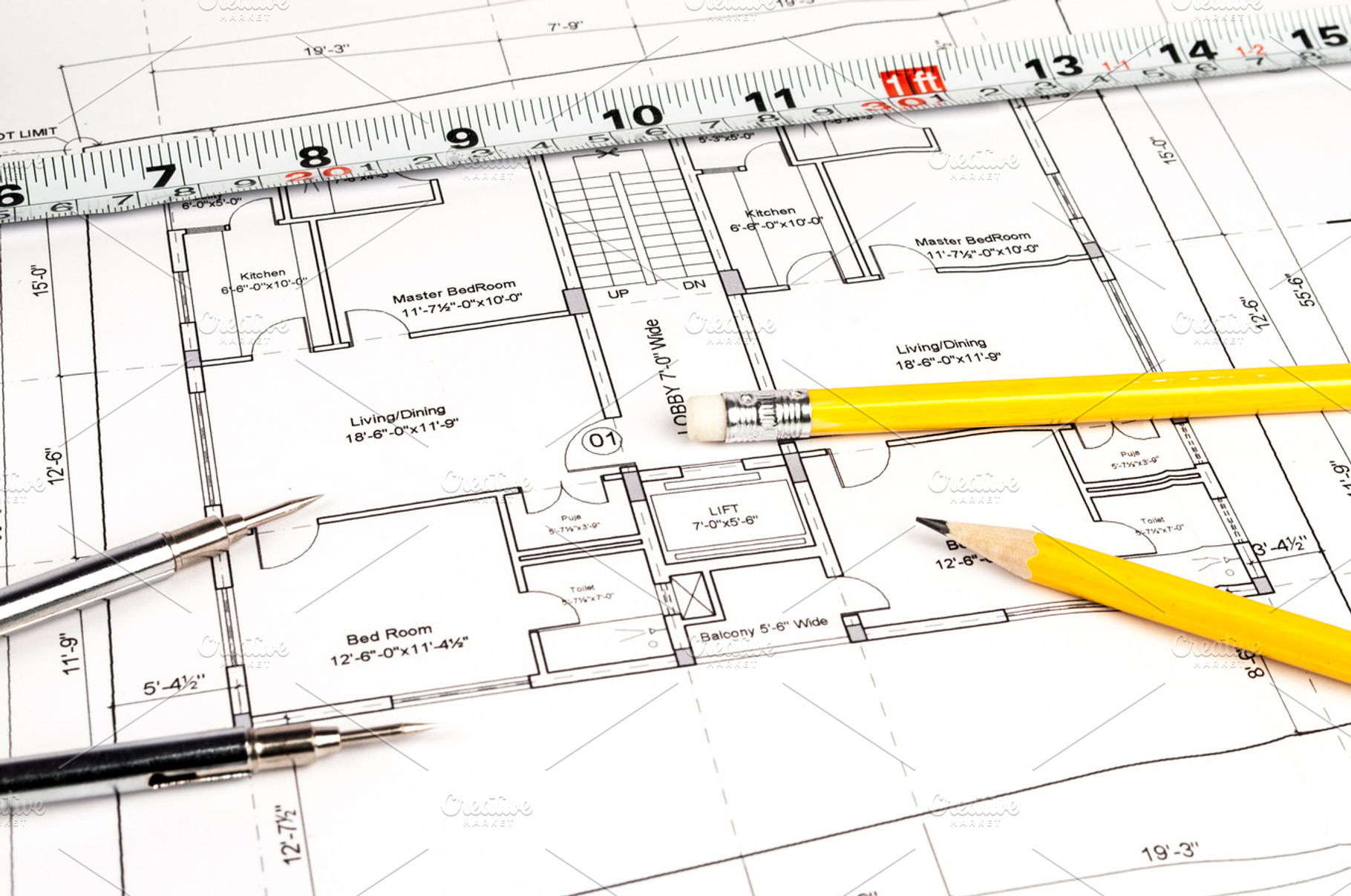 Blueprints Measurings