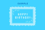 Dino Park - Decorative Font, a Sans Serif Font by Brown Cupple (Thumbnail 7 of 9)