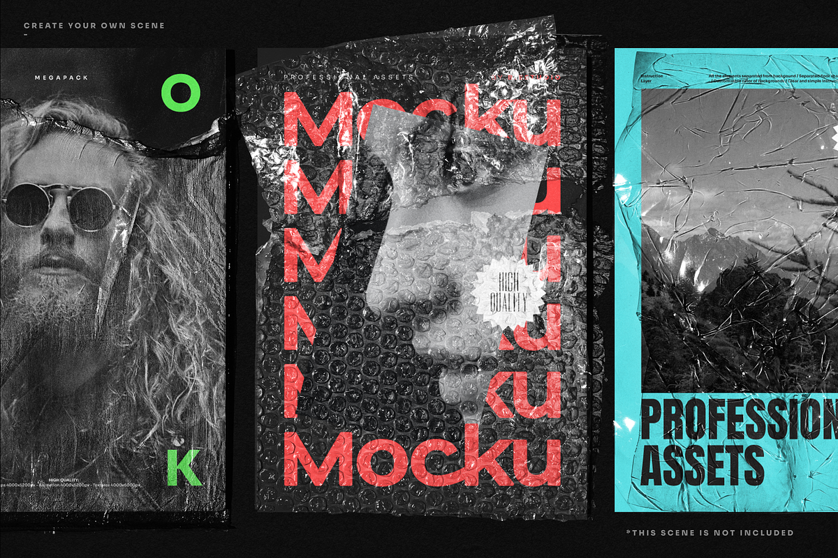 Plastic textures bundle, a Texture Graphic by Mocku (Photo 17 of 21)