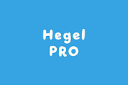 Hegel Pro, a Sans Serif Font by Reghardt (Thumbnail 1 of 5)