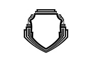 Art Deco Shield Frame SVG Bundle, an Illustration by Creativeshirt (Thumbnail 31 of 31)