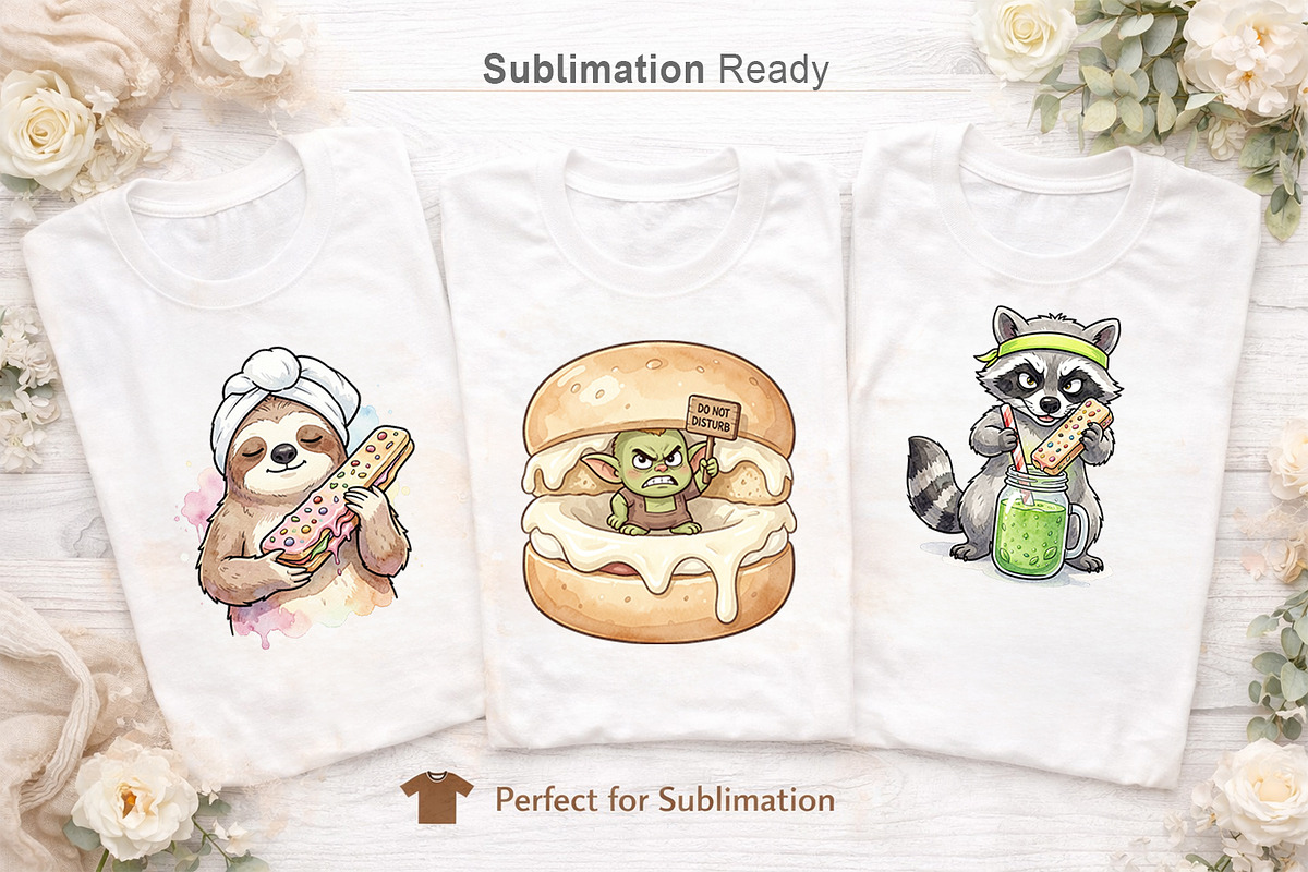 Sarcastic Ice Cream Sandwich, a Decorative Illustration by Artnoy (Photo 5 of 18)