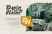 Gleamore Display Font, a Sans Serif Font by Glyphstyle (Thumbnail 5 of 11)