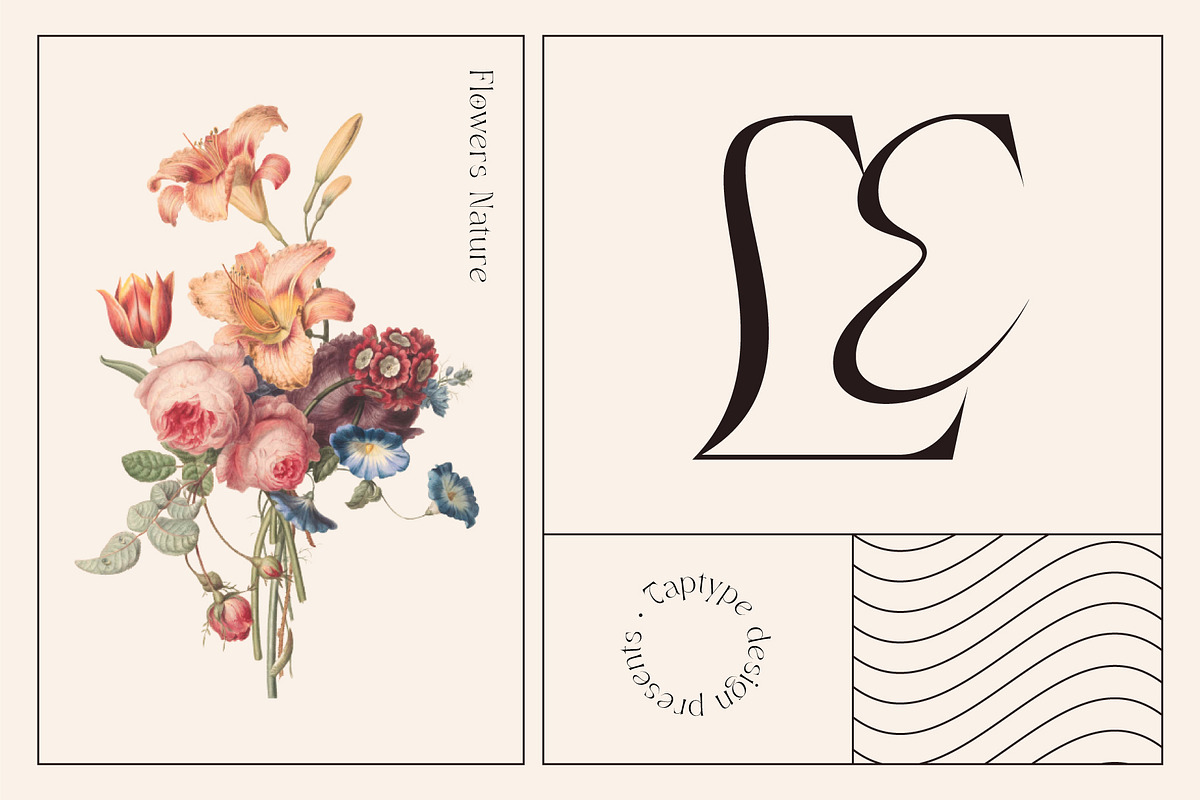 Onteal - Serif Display Ligature Font, a Serif Font by Vesvocrea (Photo 4 of 9)