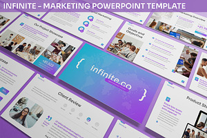 Infinite - Marketing Powerpoint, a Presentation Template by SlideFactory