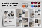 Case Study Brochure Canva Template, a Brochure Template by Miyaji75 (Thumbnail 1 of 11)