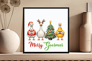 Funny Christmas PNG, an Illustration by DreamCafeArt (Thumbnail 3 of 6)