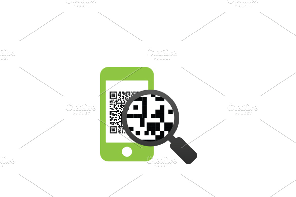 QR Code Reader Logo Template, a Branding & Logo Template by Dueza.Com