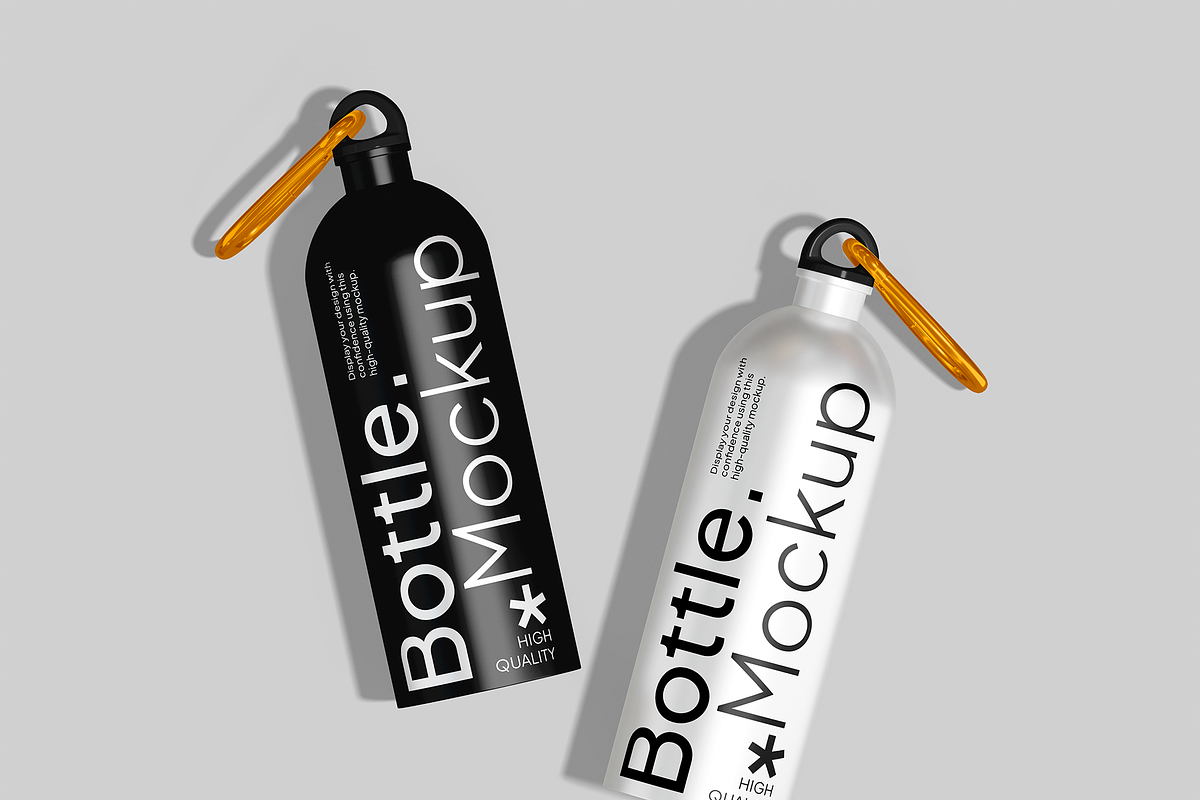 Bottle Mockup, a Product Mockup by Bartama Graphic (Photo 3 of 3)