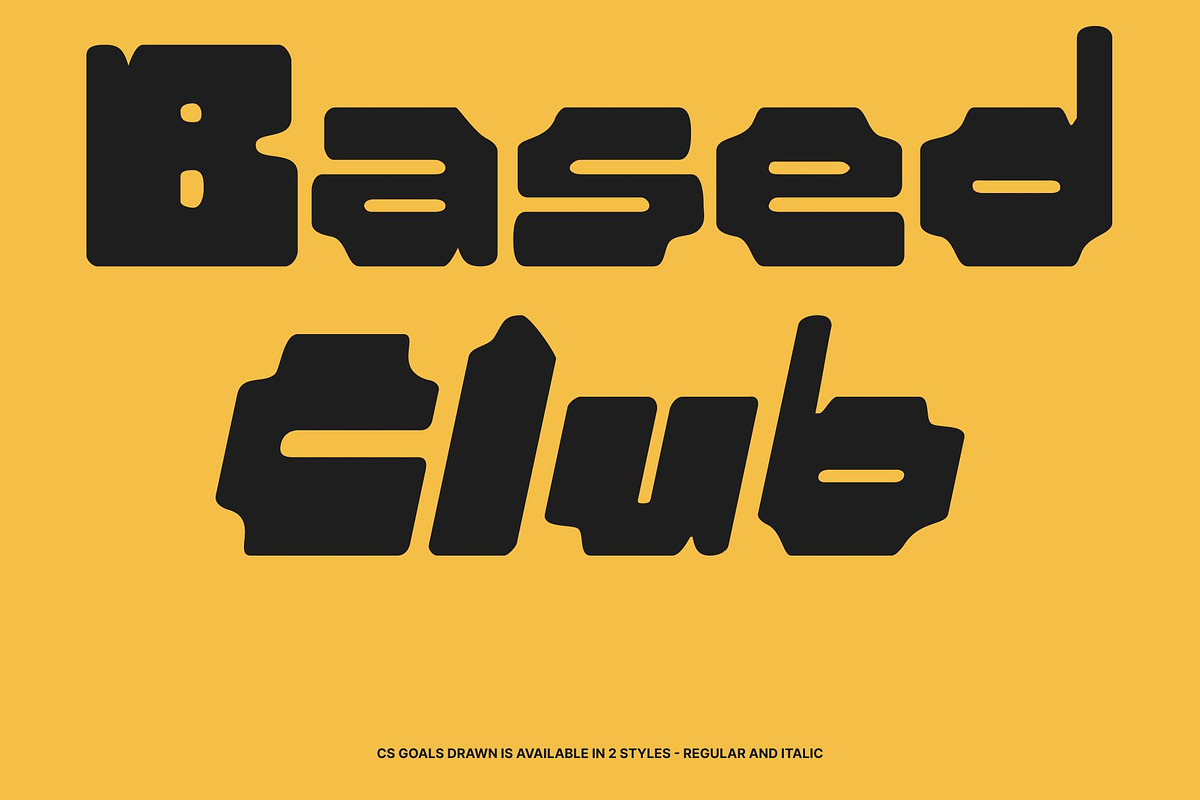 CS Goals Drawn, a Sans Serif Font by Craft Supply Co. (Photo 4 of 8)