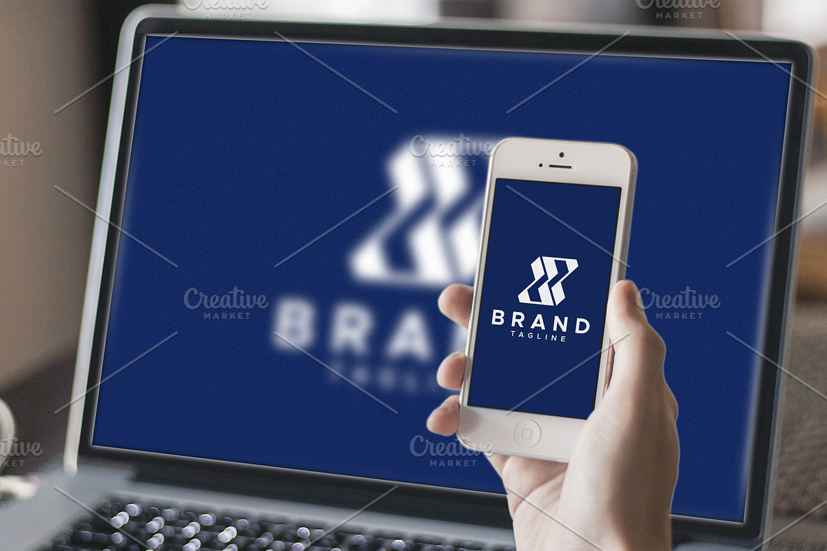Letter PP modern logo design, a Branding & Logo Template by Amadul11 (Photo 4 of 4)