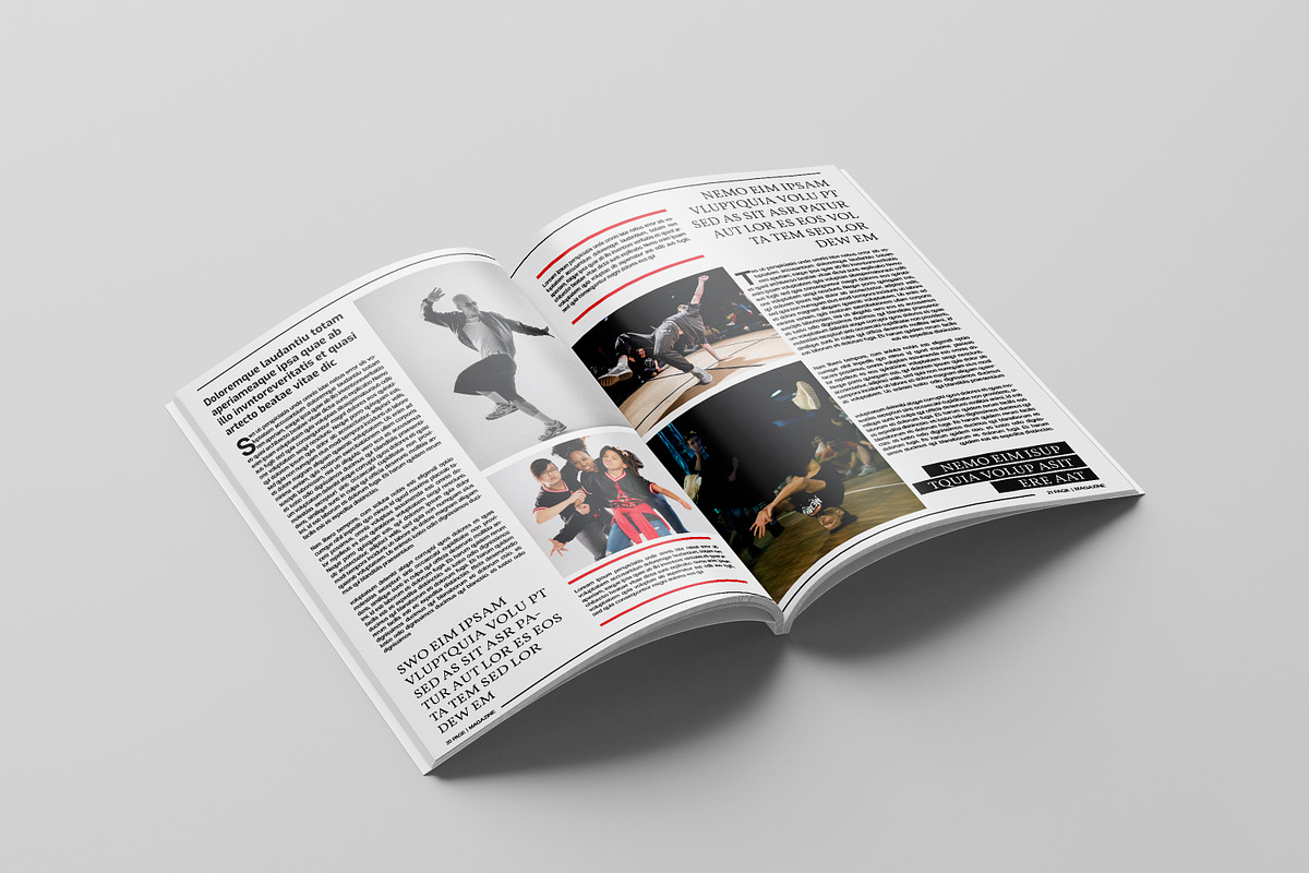 Multipurpose Magazine Template, a Magazine Template by Template Shop (Photo 12 of 23)
