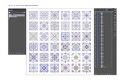 Mediterranean Style Tiles and Motifs, a Pattern Graphic by Vodoleyka (Thumbnail 11 of 16)