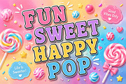 Lollipop, a Slab Serif Font by Wow Magic (Thumbnail 5 of 5)