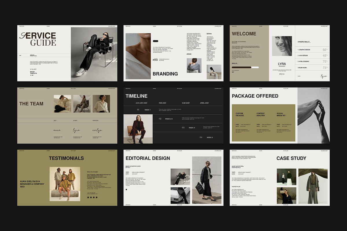 Service Guide Template, a Presentation Template by slidestock55 (Photo 11 of 15)