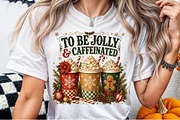 Jolly & Caffeinated Coffee Christmas, a Seasonal Illustration by Sublimation Artist (Thumbnail 6 of 9)