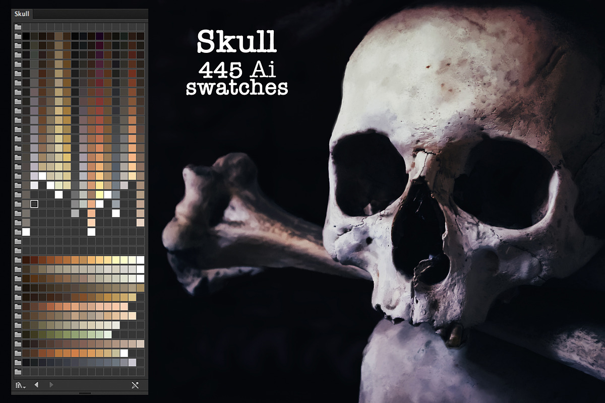 Skull Swatches, a Palette Add-On by PandoraDreams (Photo 3 of 3)