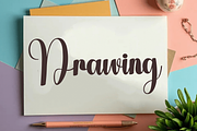 Aster Magnolia, a Handwritten Font by InermediaSTUDIO (Thumbnail 3 of 8)