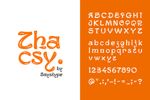 Zhacsy Font