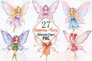 Happiness Fairy Clipart, an Illustration by RobertsArt (Thumbnail 1 of 7)