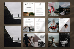 Modern Magazine Mockup Set