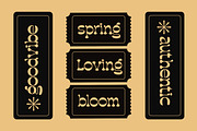 Brack - Modern Decorative Font, a Sans Serif Font by Luna Shop (Thumbnail 5 of 5)