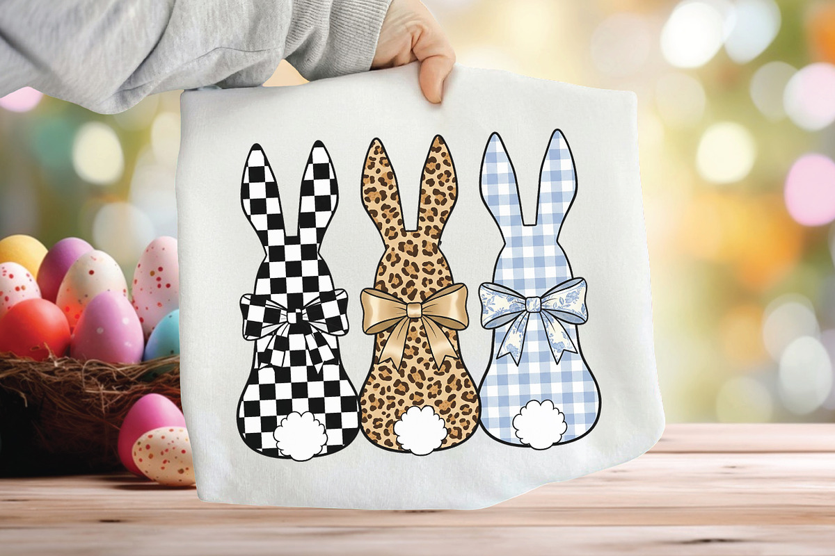Girly Easter leopard print Peep PNG, an Illustration by CraftArtStudio (Photo 1 of 4)