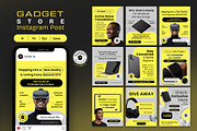 Gadget Store - Instagram Post, a Social Media Template by Jiwstudio (Thumbnail 1 of 4)