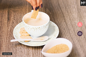 Cup With Saucer Mock-ups Set