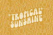 Balmy Groove, a Font by SaktiAvellin (Thumbnail 2 of 8)