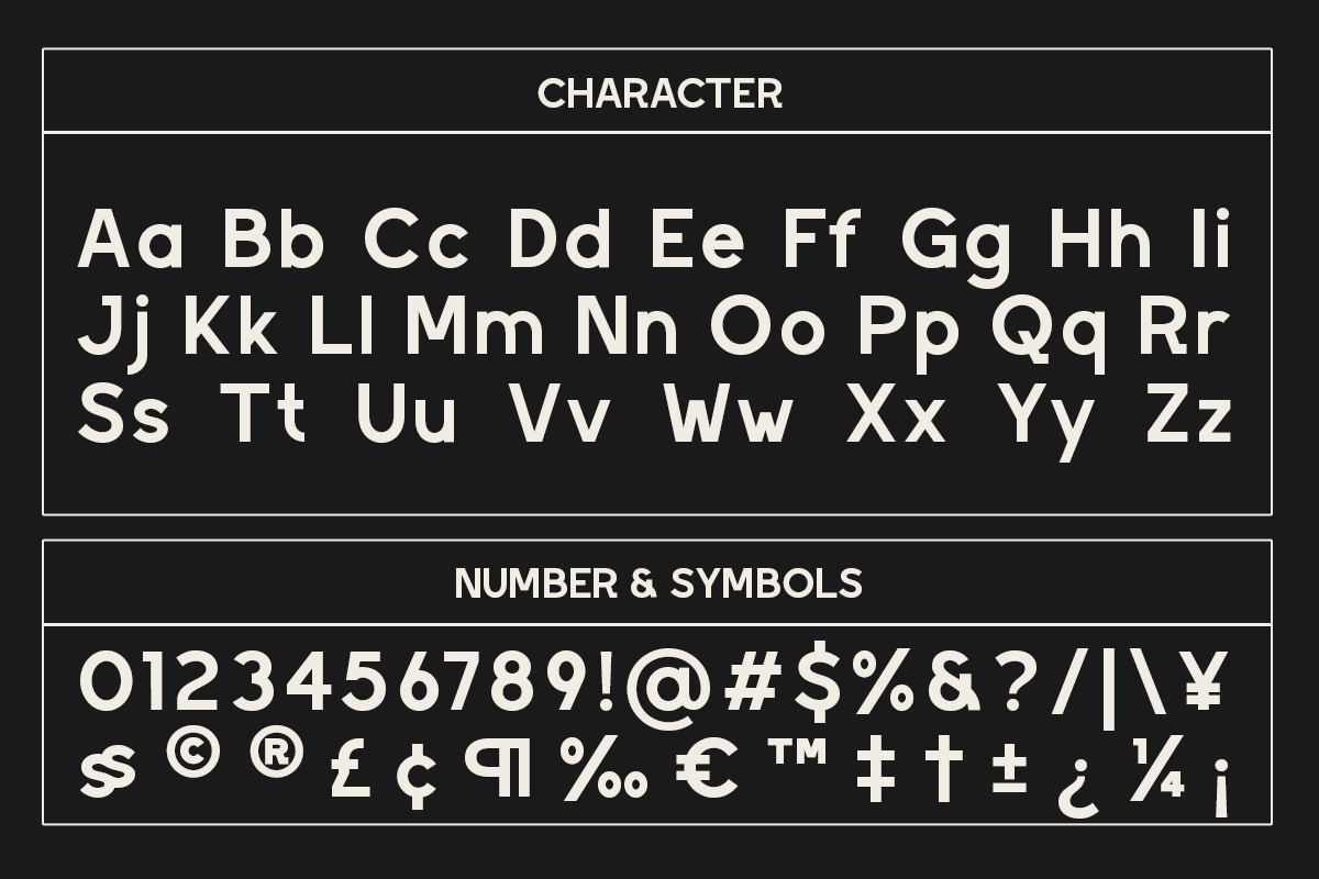 Quano - Modern Corporate Sans, a Sans Serif Font by Pandeka Studio (Photo 9 of 9)