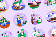 Animated Cooking Food Illustration, a Food Illustration by Creative Stall (Thumbnail 3 of 5)