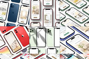 ALL 3D iPHONE MOCK-UP BUNDLE VOL-3, an iPhone Mockup by Graphicsworld125 (Thumbnail 1 of 18)
