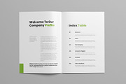 Company Profile, a Brochure Template by Pixelpick (Thumbnail 2 of 9)