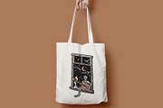 Skull playing guitar in the window, a Food Illustration by gunaonedesign (Thumbnail 4 of 5)