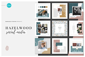 HAZELWOOD | Social | Canva & PPT